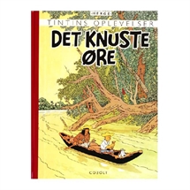 Tintin "Det Knuste Øre" Tegneserie nr. 5
